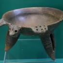Footed dish, Costa Rica highlands, 1000-1520 AD, ceramic - Naturhistorisches Museum Nürnberg - Nuremberg, Germany - DSC04005