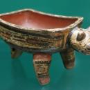Three-footed vessel, Costa Rica, 800-1350 AD, ceramic - Naturhistorisches Museum Nürnberg - Nuremberg, Germany - DSC04077